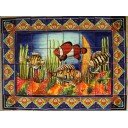 Mexican Talavera Mural Oceano 3